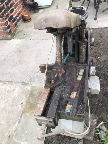 Nodding donkey metal saw - donkey,