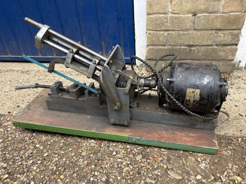 Vintage metal power saw - power,